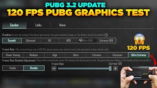 OMG😱 120 Fps 3.2 Update Pubg Mobile Graphics Test ❤️‍🔥Iphone 13 Pro Max 120 Fps Pubg Graphics Test