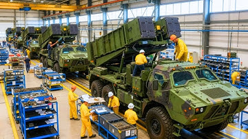 INSIDE THE HIMARS FACTORY:BUILDING THE $5 MILLION ROCKET SYSTEM CHANGING MODERN WARFARE(FULL PROCESS