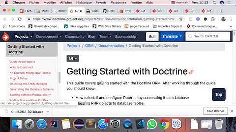 Ngor Seck mvc video 1 Doctrine ORM