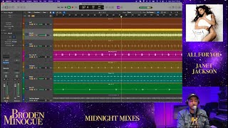 All For You - Janet Jackson - RAW Multitrack and Stems Reaction