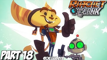 Ratchet & Clank 2016 PS4 Gameplay Walkthrough Part 18 Hoverboard Race on Kalebo III - PS4 Let