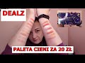 Paleta cieni GLOW UP kupiona w Dealz za równo 20 zł. Zrobiłam nią kilka makijaży.