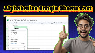 Alfabetiseren in Google Spreadsheets | Tutorial voor het sorteren van gegevens (2025)
