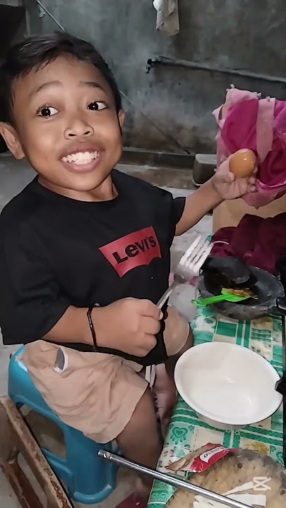 Masak Nasi Goreng bersama Adek Arul (Nasi goreng simple) #cooking #anakberkebutuhankhusus #food