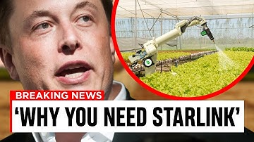 Robots COULD Save Agriculture.. But Without Remote Internet It