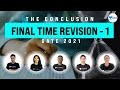 The Conclusion: Final Time Revision - 1 | For All GATE 2021 Aspirants | Must Watch this before GATE🔥
