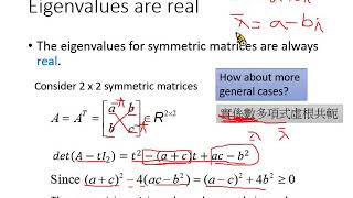Linear Algebra Lecture 33: Symmetric Matrix