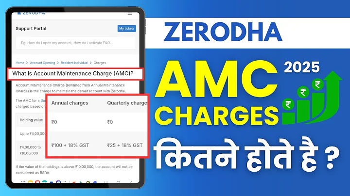 Zerodha AMC Charges 2025 - Annual Maintenance Charge Kitna Hote Hai? Kaise Pay Karte Hai?