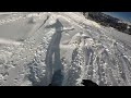 POWDER TIME IN QUEL DI PINZOLO [4K 60FPS] #gopro #powder #snowboarding #dolomites