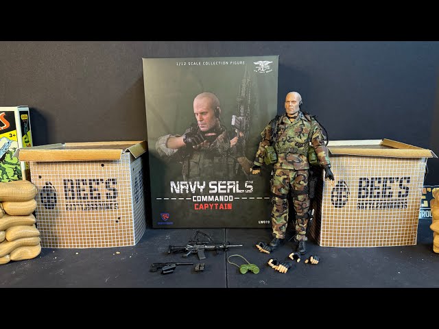 Crazy Figure Navy Seals Commando Capytain Tears of the Sun LT