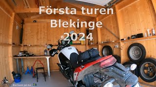 Tenere 700 & Husqvarna 701 på rektur Blekinge + tst blå, grön