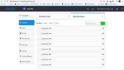 SmartPBX - How to Add & Manage Numbers