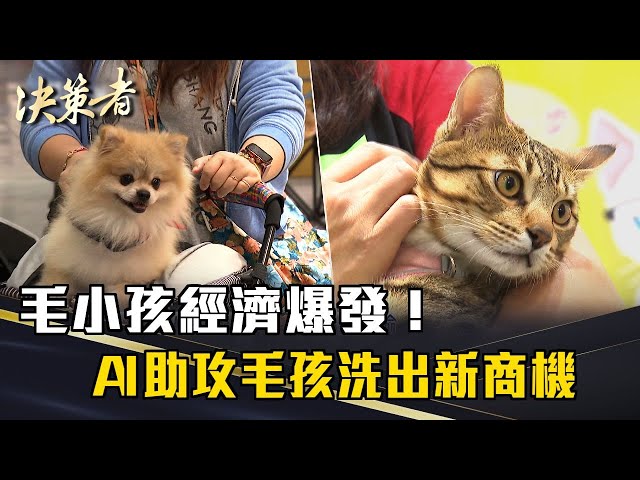 《決策者》毛小孩經濟爆發！AI助攻毛孩洗出新商機｜浪潮人工智慧 堯士榮 黃鈺軒