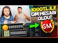 1 LEVEL HESAP GM HESABI GİBİ OLDU!! GROWE İLE 1000TL DEĞERİNDE HESAP DİZDİK ZULA