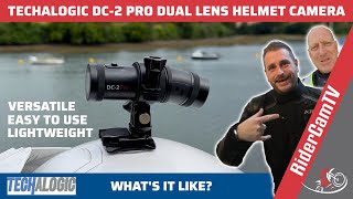 Techalogic DC 2 Pro Duall Lens Helmet Camera | What's it like?