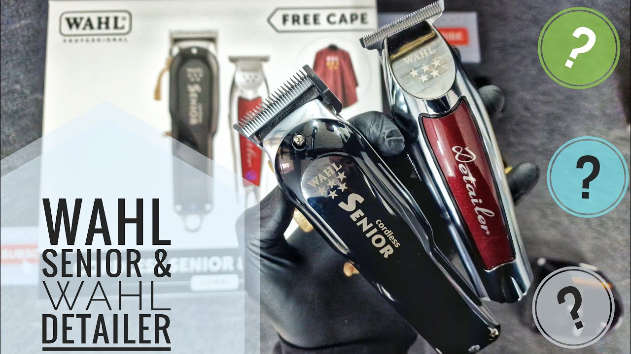 Wahl Senior & Wahl Detailer - Wahl Cordless COMBI - The best Wahl