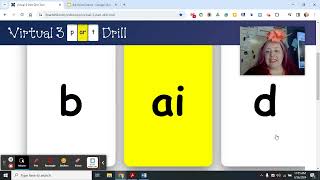 Blend Vowel Team Words Using Virtual 3 Part Drill Tool