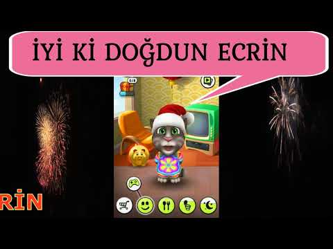 İYİ Kİ DOĞDUN ECRİN ŞARKISI DOĞUM GÜNÜ KUTLAMASI