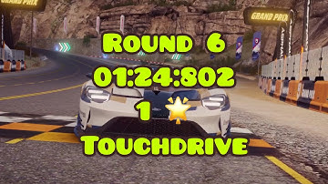 [ Touchdrive ] Asphalt 9 Ford GT MK II Grand Prix - Final Round 6 - 01:24:802  - 1 🌟