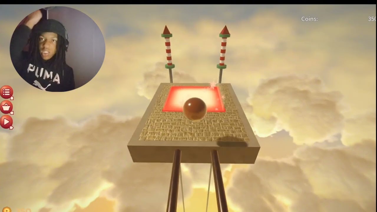 Roblox obby but you're a ball (balance)