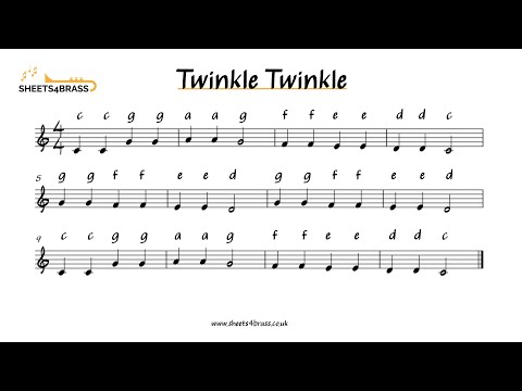Twinkle Twinkle - sheets4brass