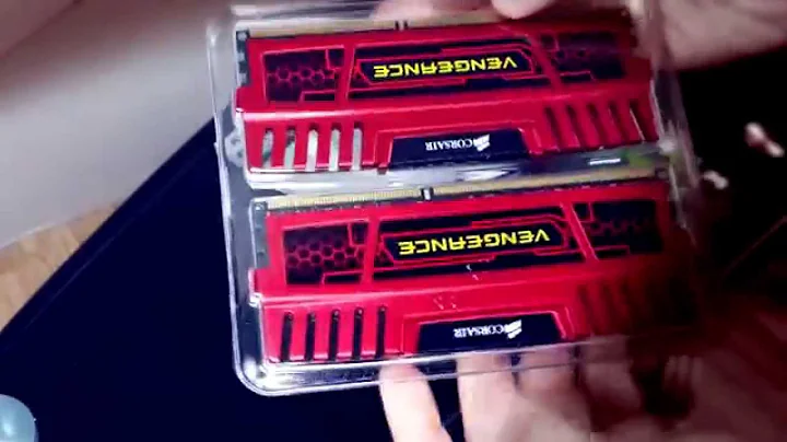 Corsair Vengeance 2 x 8 GB 1600 MHz RAM - unboxing