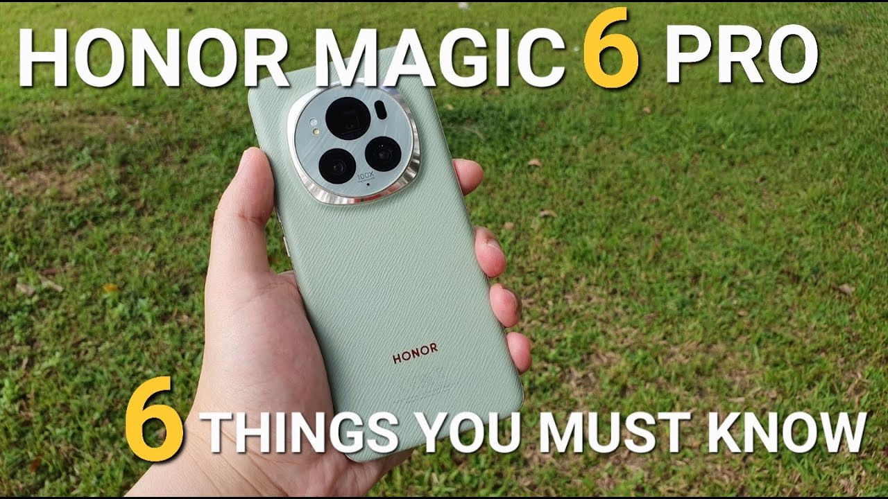 Honor Magic 6 Pro – 6 Things You Must Know Before Buying! - YouTube