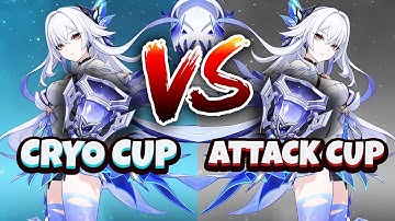 Skirk Cryo VS Attack Goblet