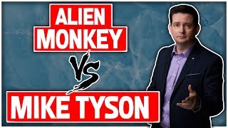Comedy Hypnosis Show! Alien Monkey vs Mike Tyson