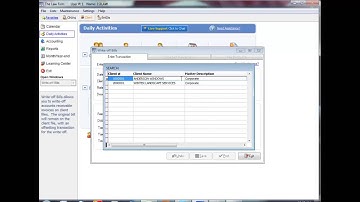 Writing off unpaid bills or accounts receivable in ESILAW