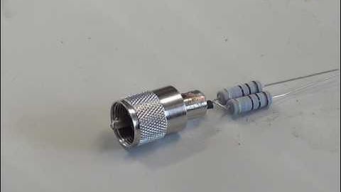 CB dummy Load project - Servicing CB radio on a shoestring budget - Pt1