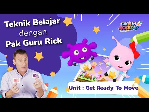 Teknik Belajar Bahasa Inggris dengan Guru Rick | Level 1 Unit 9 | Get Ready To Move