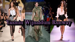 Model Yasmin Wijnaldum Best Runway Moments