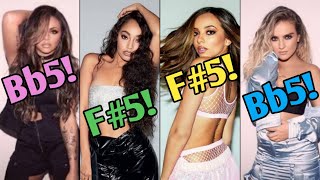 Little Mix - Beep Beep (vocal showcase): F#3-F#5-Bb5(D6)!