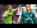 Emiliano martinez vs bernd leno who is better errors passing saves bloopers and  statistics