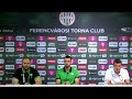 Fradi Média | FTC–Górnik Zabrze: a Ferencváros meccs előtti sajtótájékoztatója