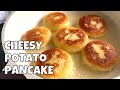 CHEESY POTATO PANCAKES | 3 INGREDIENTS ONLY!