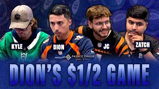 Dion's $1/2 NLH Cash Livestream | Palace Poker LIVE