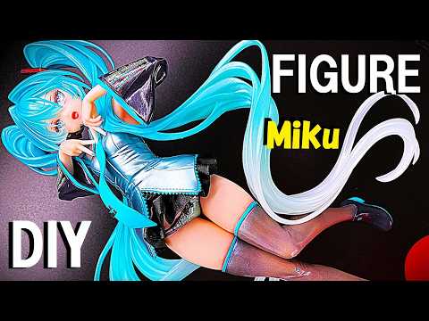 初音ミク】透け感に拘ってDIY！アナログお手軽リペイント改造「ざぁこ