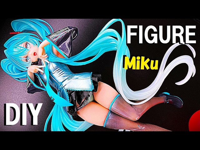 初音ミク】透け感に拘ってDIY！アナログお手軽リペイント改造「ざぁこ