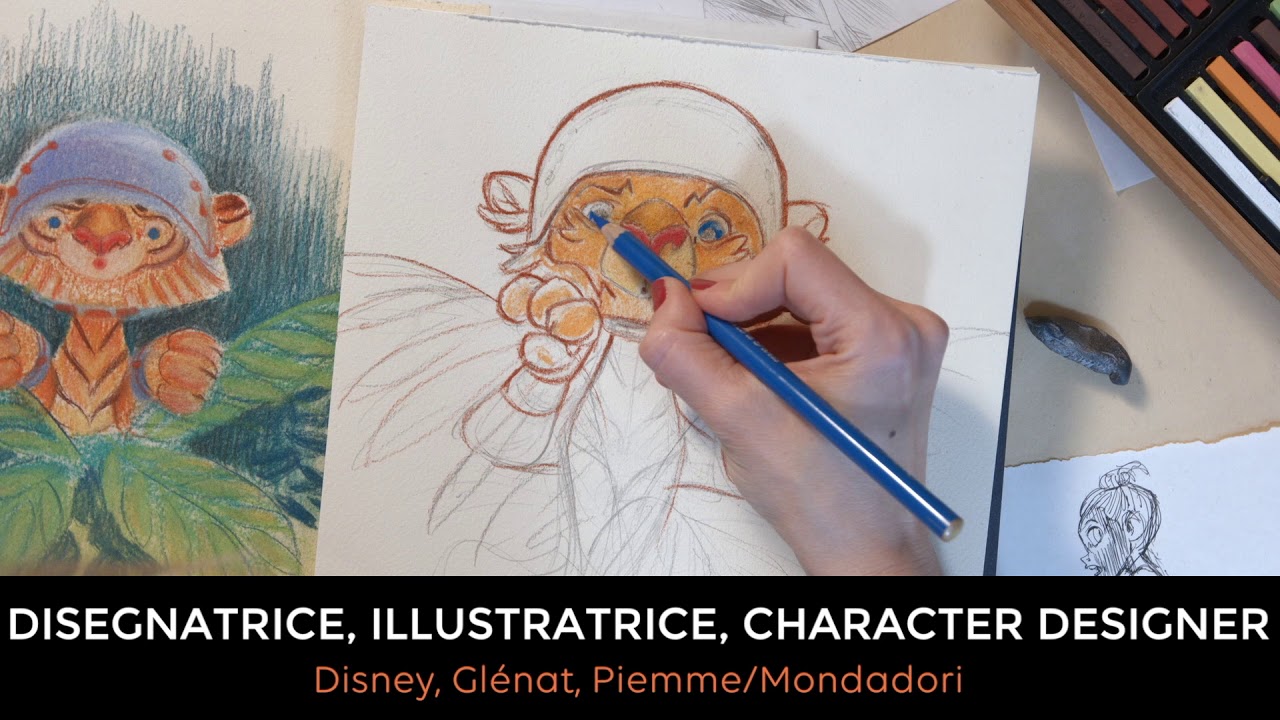 Teaser tutorial Disegnare il Character Design con Arianna Rea