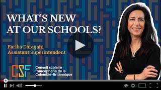 Monthy update - Message from the Assistant Superintendent - June 10, 2022