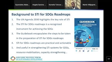 HLPF Side Event - STI for SDGs Roadmaps