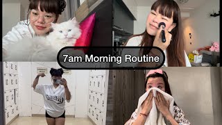 My 7am Realistic & Productive Morning Routine 💕