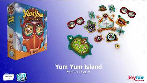 Asmodee  - Yum Yum Island - Toyfair Everywhere
