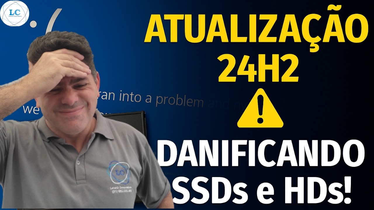 🚨 Alert: Windows 24H2 Update Is Damaging SSDs and HDDs! - YouTube