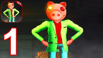 Hello Scary Piggy Boss: Horror Escape Roblx Games - Gameplay Walkthrough Part 1 (Android, iOS)