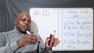 Paper 1 Vector | Integral (CALCULUS) | Equation (ALGEBRA).
