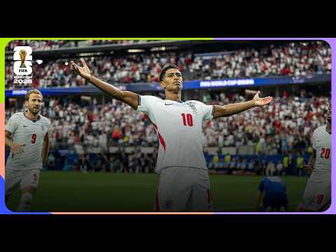Jude Bellingham Goal | England 4\u002D2 Croatia | FIFA World Cup 2026™