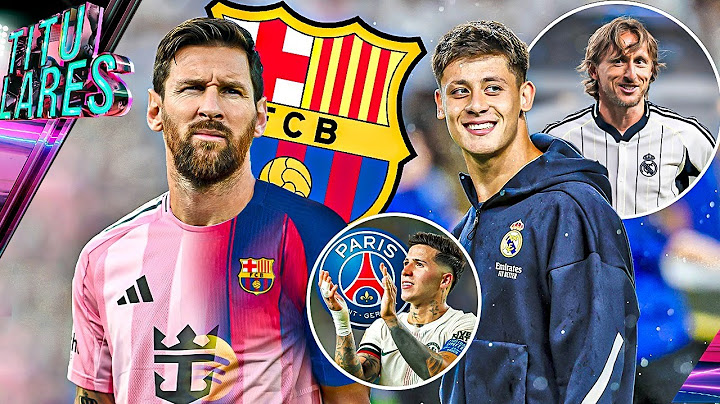 Barça va por MESSI; llega 2do fichaje | REGALO de Modric a Guler | “Tenemos con qué GANARLE al PSG”